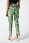 Tropical Leaf Print Trousers <span>242223<span>