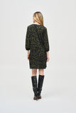 Chiffon Khaki Print Tunic Dress <span>243154<span>