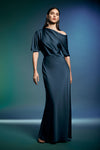 Satin One Shoulder Trumpet Gown <span>243795<span>