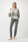 Check 3/4 Sleeve Sweater<span>243948F25<span>