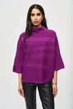 Textured Stripe Batwing Sweater <span>243953<span>