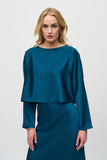 Boxy Satin Top <span>244110<span>