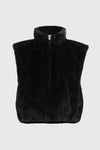 Short Faux Fur Gilet <span>244919<span>