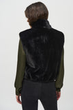 Short Faux Fur Gilet <span>244919<span>