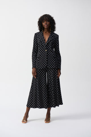 Polka Dot Longline Blazer <span>251051<span>