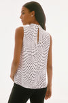 Polka Dot Sleeveless Blouse <span>251749<span>