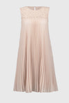 Georgette Pleated Soft Pink Dress <span>251767<span>