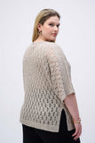 Sequin Short Sleeve Sweater <span>251928<span>