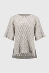 Sequin Short Sleeve Sweater <span>251928<span>