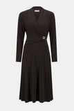 Mocha Jersey Aline Dress <span>253235<span>