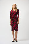 Merlot Print Dress <span>253250<span>