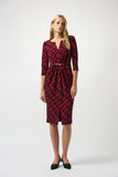 Merlot Print Dress <span>253250<span>