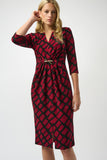 Merlot Print Dress <span>253250<span>
