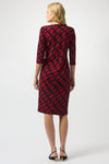 Merlot Print Dress <span>253250<span>