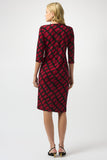 Merlot Print Dress <span>253250<span>