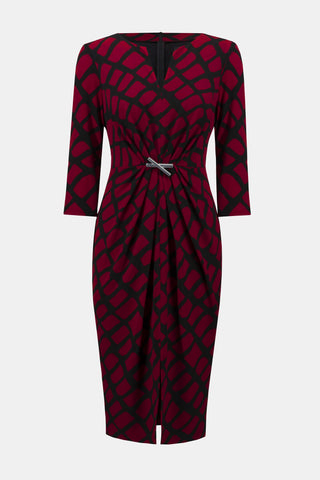 Merlot Print Dress <span>253250<span>
