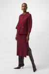 Claret Button Sweater <span>253962<span>