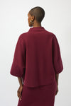 Claret Button Sweater <span>253962<span>