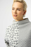 Silver Print Sweater <span>253981<span>