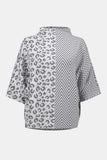 Silver Print Sweater <span>253981<span>