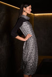Metallic Waffle Dress <span>254057<span>