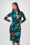 Aqua Print Shift Dress <span>254070<span>