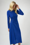 Royal Blue Glitter Midi Aline Dress <span>254082<span>
