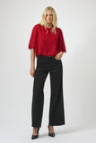 Red Box Style Fringe Top <span>254105<span>