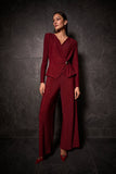 Cherry Red Glitter Jumpsuit <span>254123<span>