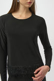 Black Fringe Top <span>254148<span>