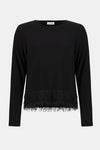 Black Fringe Top <span>254148<span>