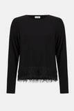Black Fringe Top <span>254148<span>