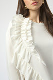 Frill Sweatshirt <span>254183<span>