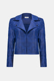 Royal Blue Biker Jacket <span>25904<span>