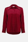 Cherry Sequin Collar Shirt <span>254926<span>