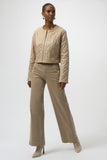 Faux Leather Jacket With Stud Detail <span>254929<span>