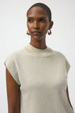 Metallic Studded Sleeveless Top <span>254935<span>