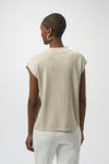 Metallic Studded Sleeveless Top <span>254935<span>