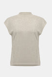 Metallic Studded Sleeveless Top <span>254935<span>