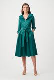 Emerald Green Taffeta Dress <span>261719F26<span>