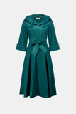 Emerald Green Taffeta Dress <span>261719F26<span>