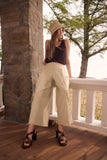 Wide Crop Trousers <span>262083<span>