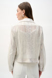 Metallic Biker Style Jacket <span>262902<span>