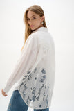 White Lace Long Sleeve Shirt <span>262952<span>