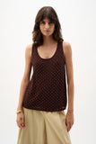 Mocha Knit Sequin Vest <span>262957<span>