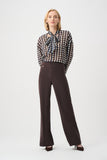 Brown Jersey Pull On Trouser <span>263074<span>