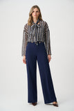 Pussy Bow Print Blouse <span>263102<span>