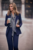 Pussy Bow Print Blouse <span>263102<span>