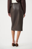 Faux Leather Pencil Skirt <span>263213<span>