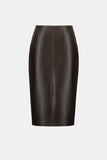 Faux Leather Pencil Skirt <span>263213<span>